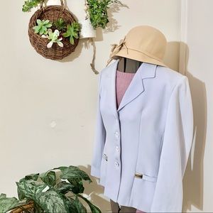 *DONATED* Soft Pastel Blue Made in PARIS Blazer